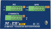 Пленочная панель передняя 223 АС LCD в Сургуте