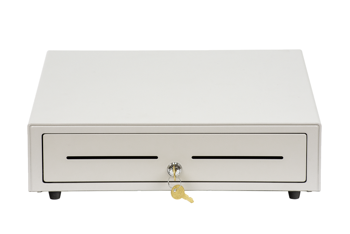 Денежный ящик АТОЛ CD-410-W белый, 410*415*100, 24V, для Штрих-ФР в Сургуте