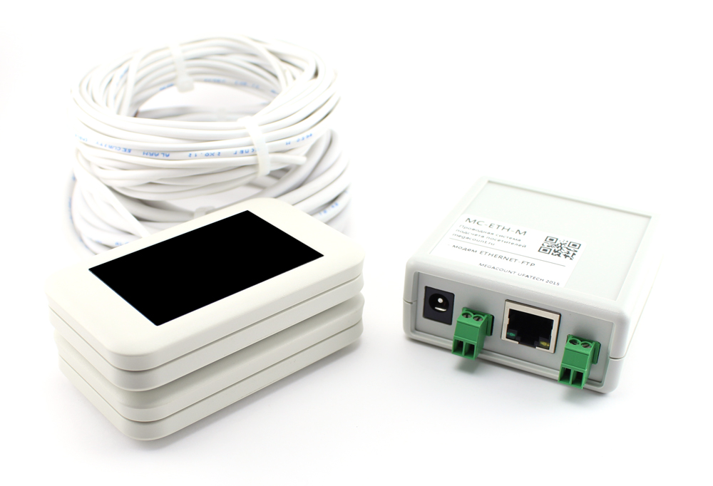 Проводной счетчик покупателей Ethernet MEGACOUNT WHITE в Сургуте
