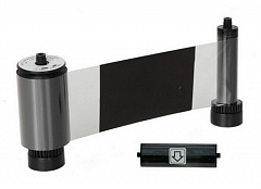Черная лента с оверлеем (KO) на 3000 оттисков с чистящим роликом; для принтера Advent SOLID 700 в Сургуте