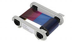 Полноцветная лента  (YMCKOK) для двусторонней печати на 200 оттисков с чистящим роликом в Сургуте